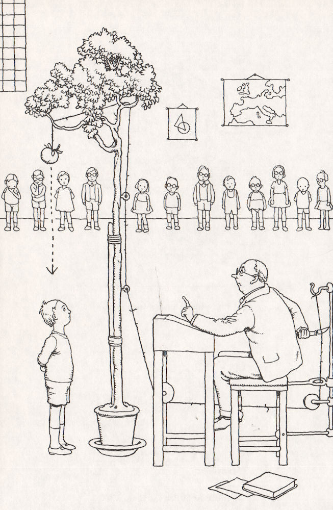 HEATH ROBINSON. The Soundness of Newton's Laws. Domestic 1973 old print